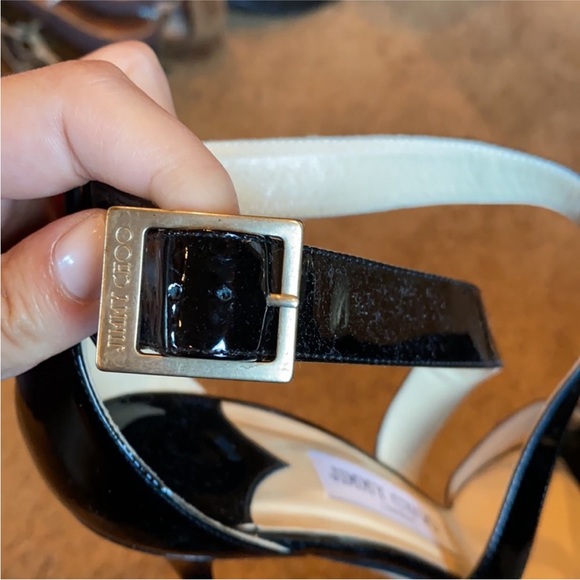 Jimmy Choo Glossy Black Heels - Picture 5 of 7